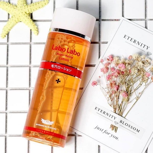 Nước Hoa Hồng Dưỡng Ẩm Thu Nhỏ Lỗ Chân Lông Labo Labo Super Keana Lotion 100ml