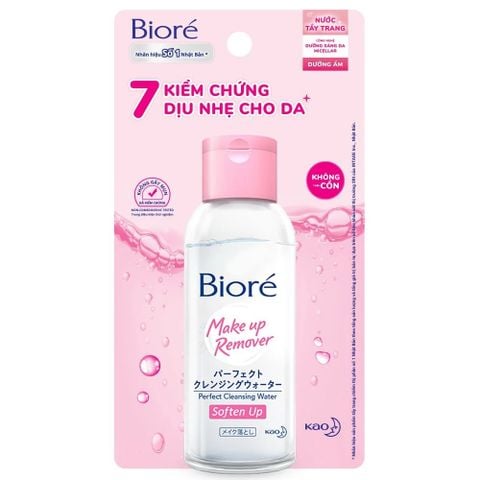 Nước Tẩy Trang Dưỡng Ẩm Bioré Perfect Cleansing Water Soften Up 90ml