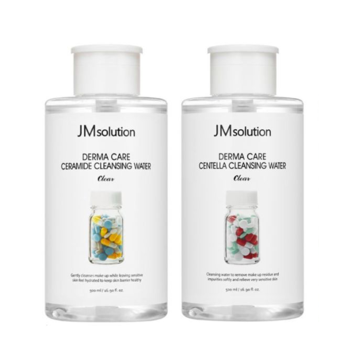 Nước Tẩy Trang JMsolution Derma Care Cleansing Water Clear 500ml