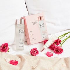 Mặt Nạ Dưỡng Trắng Phục Hồi Da Secret Key Starting Treatment Essential Mask Sheet Rose Edition