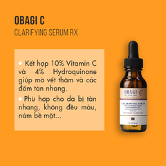 Serum chống lão hóa Obagi-C Rx C-Clarifying Serum For Normal to Dry Skin 30ml