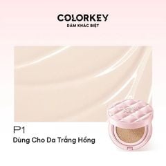 Phấn Nước Colorkey Lasting Flawless Brightening Cushion Cream SPF50+ PA++++ 11g