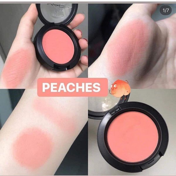 Phấn Má Hồng MAC Sheertone Blush Fard À Joues #Peaches