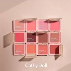 Phấn Má Hồng Cathy Doll Mịn Lì Nude Matte Blusher
