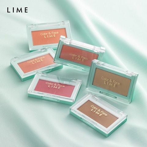 Phấn má hồng Lime Color& Face Single Blusher #03