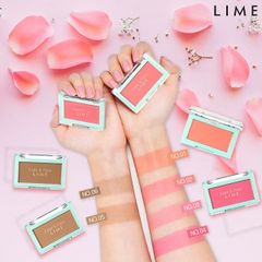 Phấn má hồng Lime Color& Face Single Blusher #03