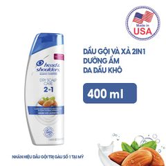Dầu Gội Xả Head & Shoulders Pure Sport 2in1 Dandruff Shampoo + Conditioner For Men 400ml