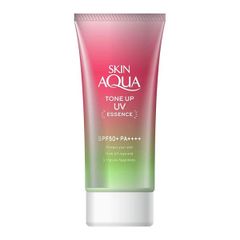 Tinh Chất Chống Nắng Hiệu Chỉnh Sắc Da Sunplay Skin Aqua Tone Up UV Essence Happiness Aura Rose Color SPF50+ PA++++ 50g