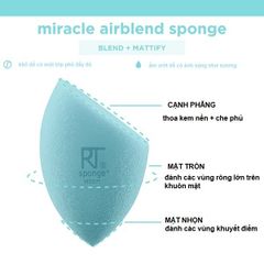 Mút Trang Điểm Real Techniques Miracle Airblend Sponge