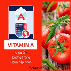 Mặt Nạ FOODAHOLIC Chiết Xuất Vitamin A Làm Sáng Da Ngừa Lão Hóa 23g