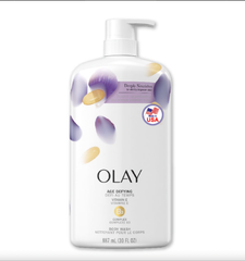 Sữa Tắm Ngăn Ngừa Lão Hoá Da Olay Age Defying Vitamin E Body Wash 975ml