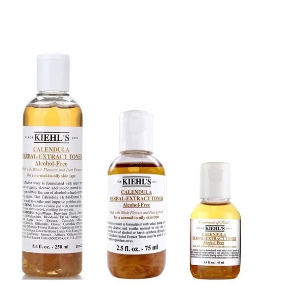 Nước Cân Bằng Làm Dịu Da Kiehl's Calendula Herbal Extract Alcohol-Free Toner