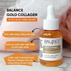 Tinh Chất Vàng Dưỡng Căng Bóng Da Ngừa Lão Hóa Balance Gold Collagen Rejuvenating Serum 30ml