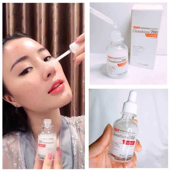Tinh chất Dưỡng Sáng Da, Làm Mờ Thâm Angel's Liquid 7day Whitening Program Glutathione  700 V-Ample 30mlTinh chất Dưỡng Sáng Da Làm Mờ Thâm Angel's Liquid 7day 700  V-Ample 3 – JOLI COSMETIC