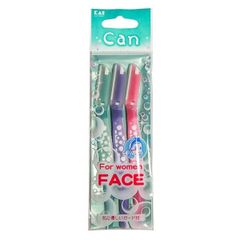 Set 3 Dao Cạo Chân Mày Kai For Women Face