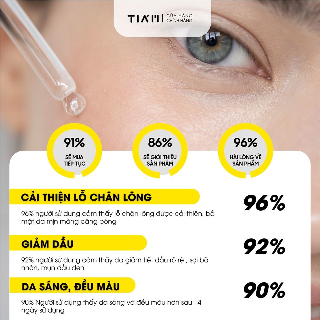 Tinh Chất Thu Nhỏ Lỗ Chân Lông Giảm Dầu Nhờn Tia'm Pore Minimizing 21 Serum 40ml