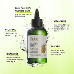 Nước Dưỡng Tóc Giảm Gãy Rụng Và Làm Mềm Tóc Tinh Dầu Bưởi The Cocoon Pomelo Hair Tonic 140ml