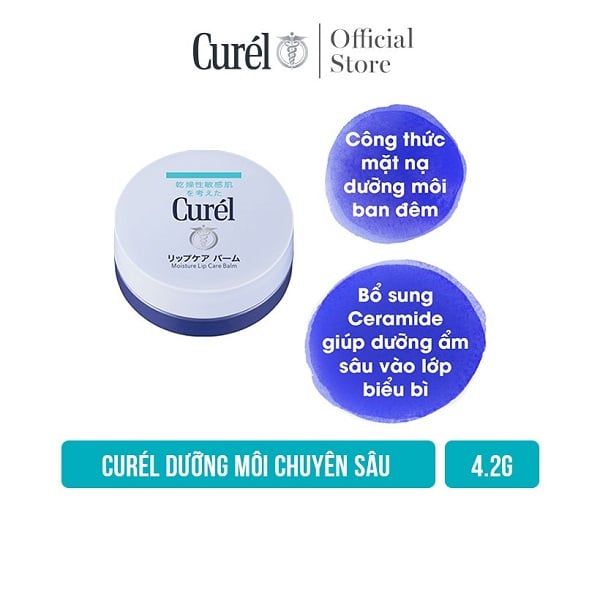 Son Dưỡng Môi Chuyên Sâu Da Khô Và Nhạy Cảm Curel Intensive Moisture 4.2g