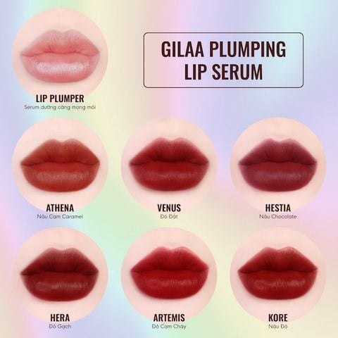 Son Kem Lì Dưỡng Ẩm Gilaa Plumping Lip Serum 3.8g