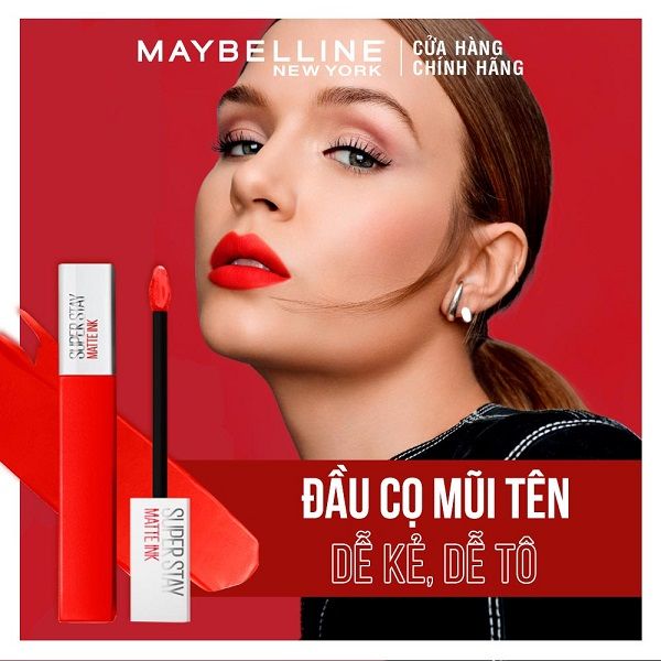 Son Kem Lì Maybelline Super Stay Matte Ink Lipstick