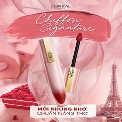 Son Kem Loreal Chiffon Signature Matte Liquid Lipstick