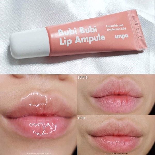 Son Dưỡng Dưỡng Ẩm Cho Môi Căng Mọng Unpa Bubi Bubi Lip Ampule 10g