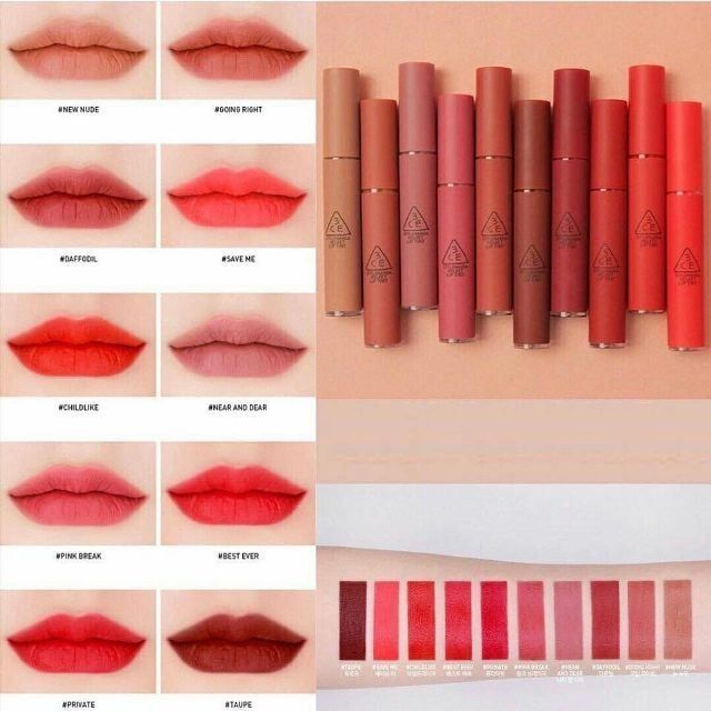 Son Kem Lì 3CE Velvet Lip Tint