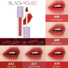 Son Kem Lì Black Rouge Airfit Velvet Tint Ver 2