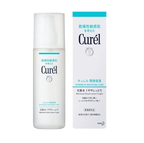 Nước Hoa Hồng Dưỡng Da Cấp Ẩm Chuyên Sâu Curel Intensive Moisture Care Moisture Facial Lotion 150ml