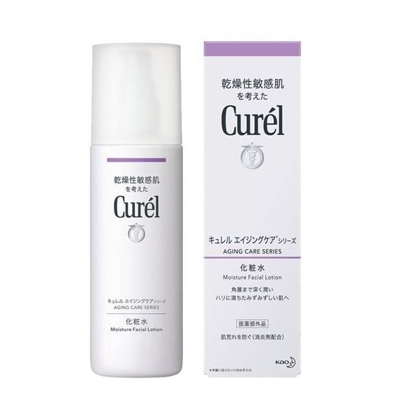 Nước Hoa Hồng Dưỡng Ẩm Cho Da Lão Hóa Curel Aging Care Series Moisture Facial Lotion 140ml