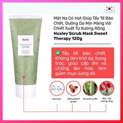 Mặt Nạ Tẩy Tế Bào Chết Huxley Scrub Mask Sweet Therapy 120g