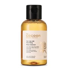 Gel Rửa Mặt Chiết Xuất Nước Hoa Hồng Cocoon Rose Cleanser 140ml