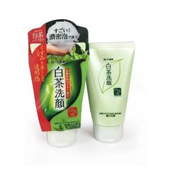 Sữa Rửa Mặt Chiết Xuất Trà Xanh Shirochasou Rohto White Tea Face Wash 120g