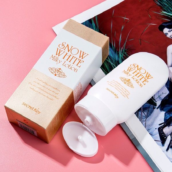 Sữa Dưỡng Làm Sáng Da Secret Key Snow White Milky Lotion 120g