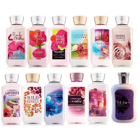 Dưỡng thể nước hoa Bath& Body Works 236ml