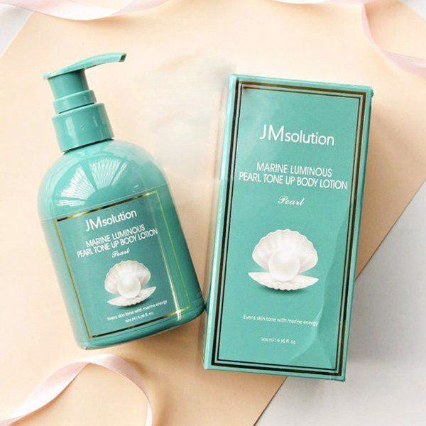 Sữa Dưỡng Thể Làm Sáng Da JMsolution Marine Luminous Pearl Tone Up Body Lotion 200ml