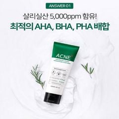 Sữa Rửa Mặt Cho Da Mụn Some By Mi AHA-BHA-PHA 30 Days Miracle Acne Clear Foam 100ml