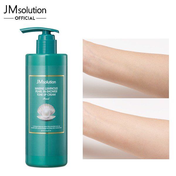 Sữa Tắm Dưỡng Trắng JM Solution Marine Luminous Pearl In-Shower Tone Up Cream