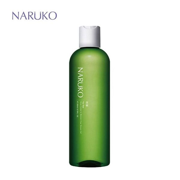 Sữa Tắm Trị Mụn Cho Cơ Thể Chiết Xuất Tràm Trà Naruko Tea Tree Shine Control & Blemish Clear Shower Gel 250ml