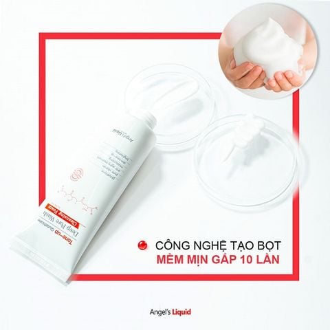 Sữa Rửa Mặt Làm Sạch Dưỡng Sáng Da Angel's Liquid Tone-Up Glutathione Deep Pore Wash Cleansing Foam 120ml