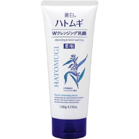 Sữa Rửa Mặt Làm Sáng Da Hatomugi Cleansing & Facial Washing 130g