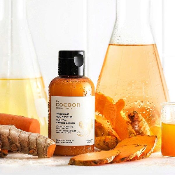 Sữa Rửa Mặt Cocoon Chiết Xuất Từ Nghệ Hưng Yên Turmeric Cleanser