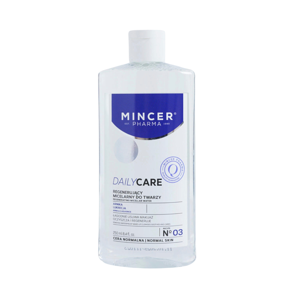Nước Tẩy Trang Sạch Sâu Ẩm Mịn Mincer Pharma Daily Care Regenerating Micellar Water 250ml