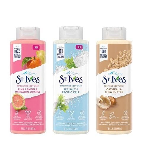 Sữa Tắm St.Ives Dưỡng Da Body Wash 473ml