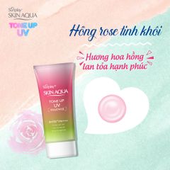 Tinh Chất Chống Nắng Hiệu Chỉnh Sắc Da Sunplay Skin Aqua Tone Up UV Essence Happiness Aura Rose Color SPF50+ PA++++ 50g