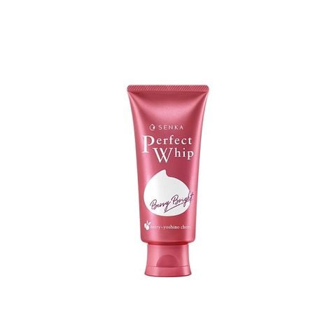 Sữa Rửa Mặt Làm Sạch Sâu Dưỡng Sáng Senka Perfect Whip Berry Bright 100g