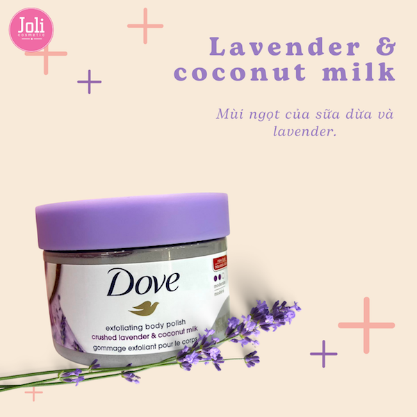 Tẩy Tế Bào Chết Body Dove Exfoliating Body Polish 298g (Bản Mỹ)