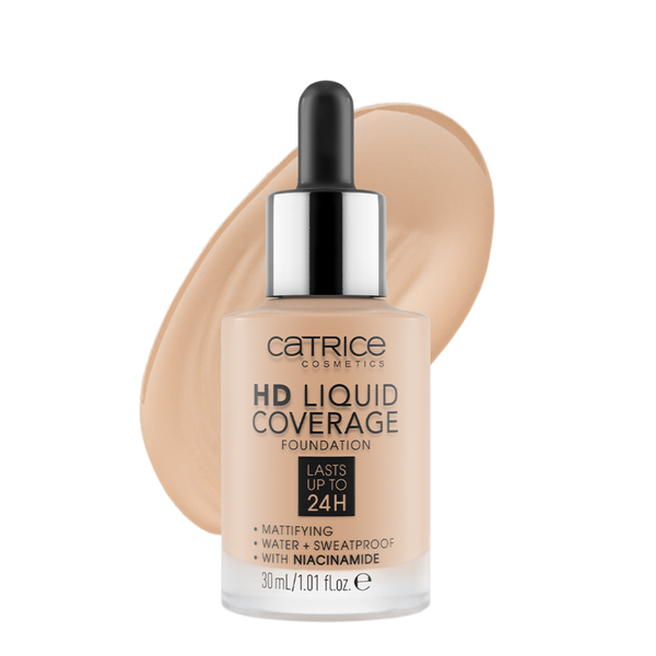 Kem Nền Catrice 24h HD Liquid Coverage Foundation 30ml