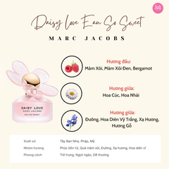 Nước Hoa Nữ Marc Jacobs Daisy Love Eau So Sweet EDT