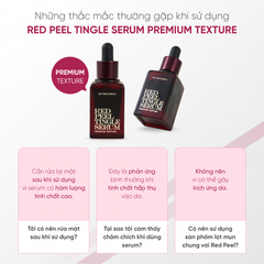 Tinh Chất Tẩy Da Chết So Natural Red Peel Tingle Serum Premium Texture 20ml